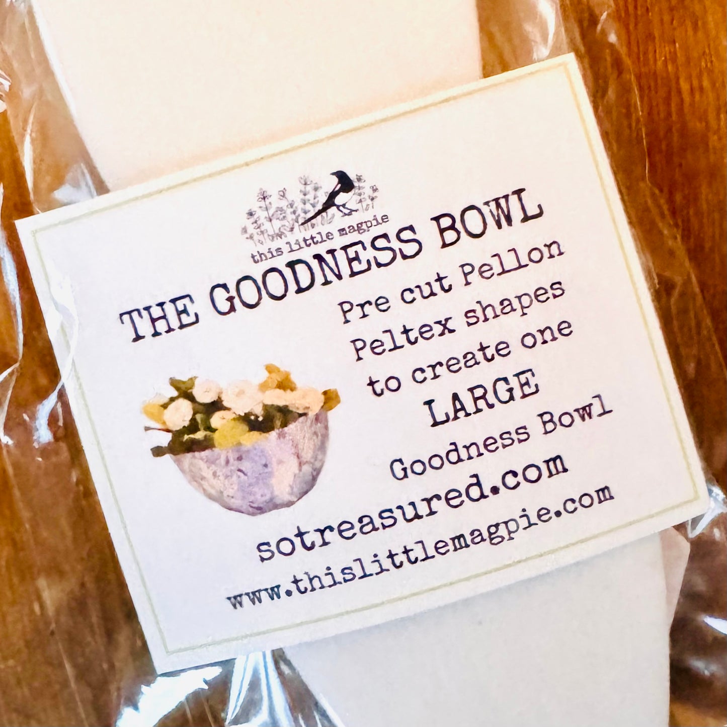 Pellon Die Cut - Goodness Bowl