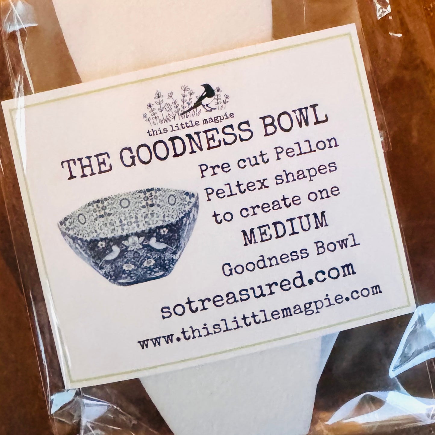 Pellon Die Cut - Goodness Bowl