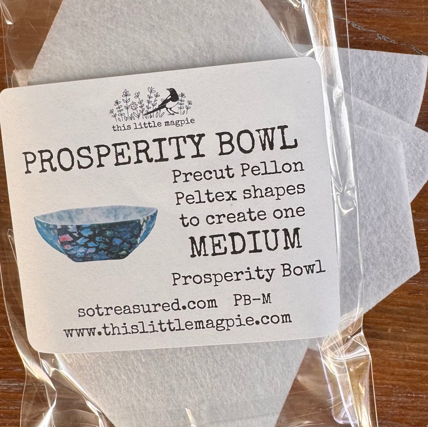 Pellon Die Cut - Prosperity Bowl