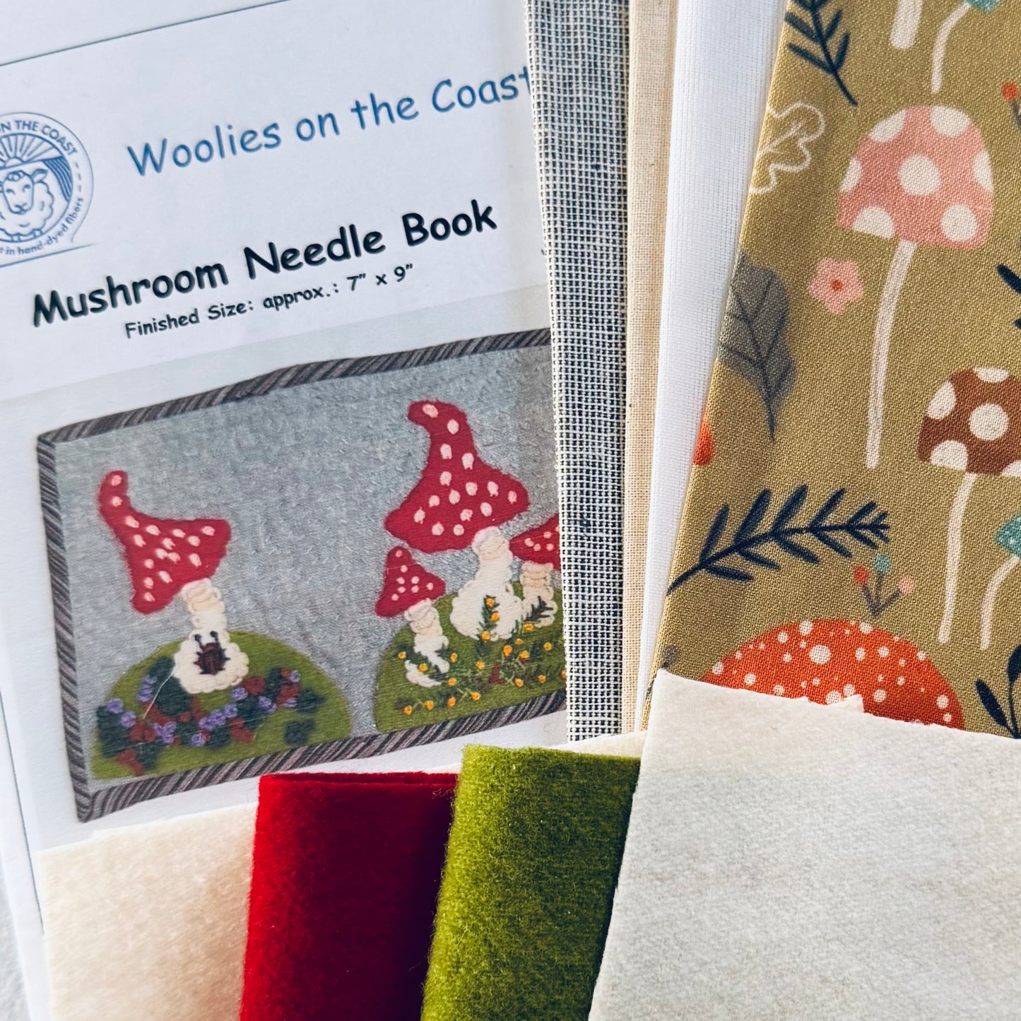 Mushroom Needle Book