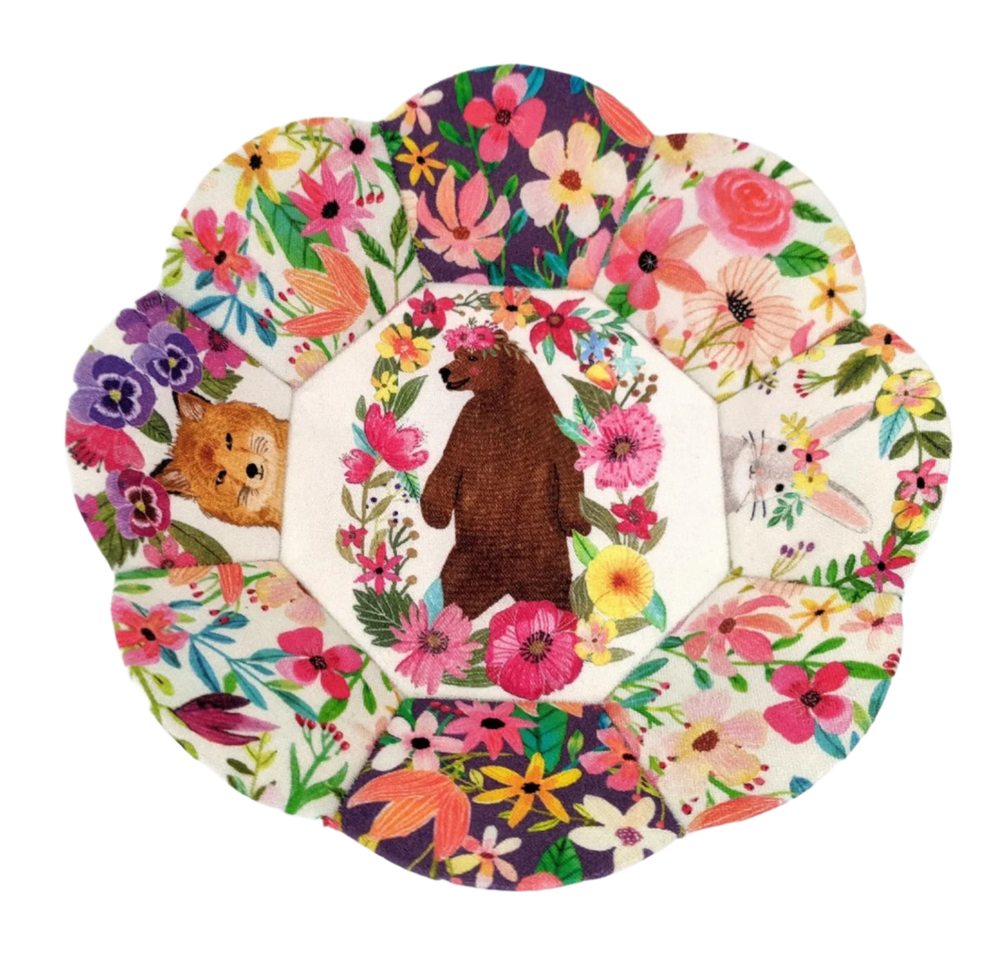 Pellon Die Cut - Pretty Little Fabric Bowl
