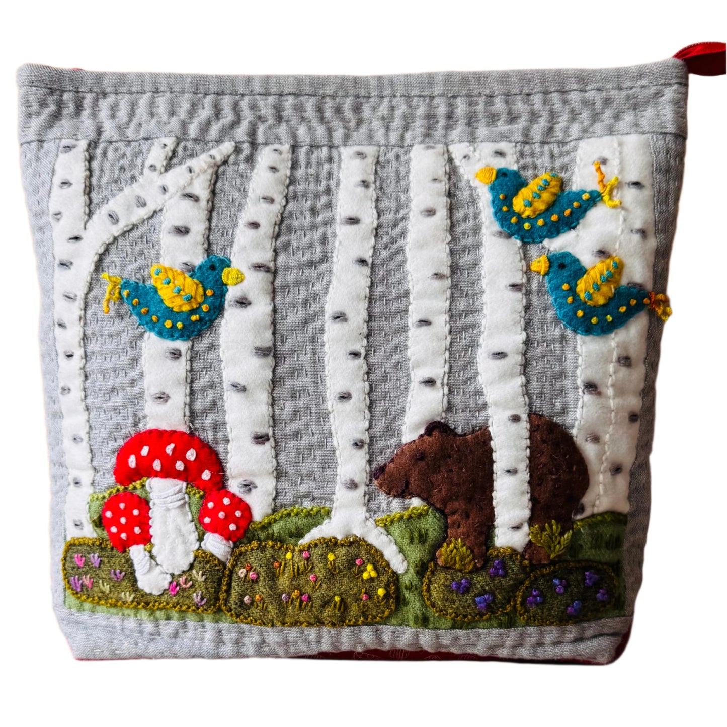 Mushroom Pouch Bear